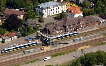 Bahnhof Bramsche Luftbild