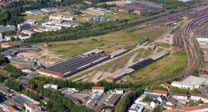 Entwicklungsfläche Güterbahnhof, Osnabrück Luftbild