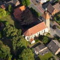 Pfarrkirche St. Marien,  Glandorf-Schwege, Luftbild