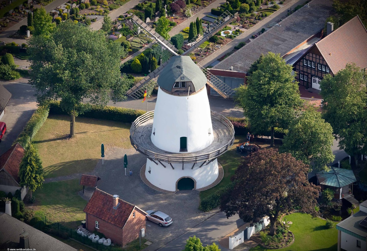 Windmühle Glandorf Luftbild
