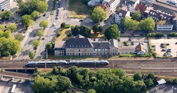 Hannoversche Bahnhof Osnabrück  Luftbild