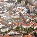 Kamp Promenaden Shopping-Viertel im Osnabrücker Innenstadt Luftbild