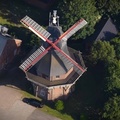 Die Aschwarder Mühle Luftbild