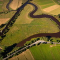 Die Hamme mit Flussarm Luftbild