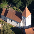 St.-Jürgens-Kirche Lilienthal  Luftbild