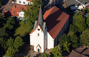 St. Willehadi Osterholz-Scharmbeck Luftbild