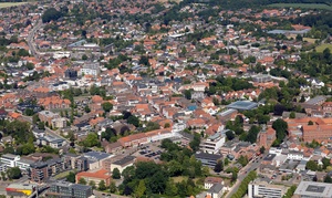 Vechta Innenstadt Luftbild
