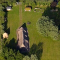 Bronzezeithaus Hahnenknoop Luftbild