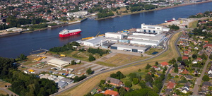 Fassmer-Werft Luftbild
