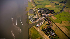 Hafen Fedderwardersiel Luftbild