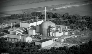 Kernkraftwerk Unterweser Luftbild