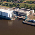 Lürssen Werft Luftbild