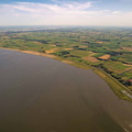 Nordseeküste bei Butjadingen Luftbild