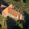 St.Matthäus Kirche Rodenkirchen  Luftbild