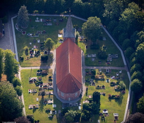 St.-Secundus-Kirche Schwei  Luftbild