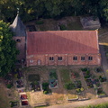 St. Marien Kirche, Neuenhuntorf  Luftbild