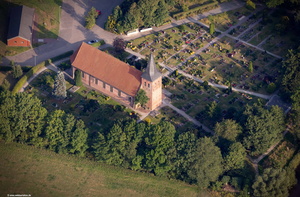 Trinitatis-Kirche Jade Luftbild