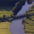 Untere Ollen Eisenbahnbrücke Berne Luftbild