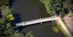 Melkerbrücke Wildeshausen Luftbild