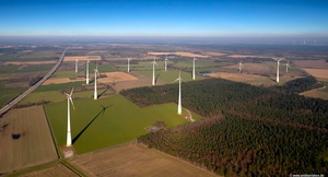 Windpark Westerburg / Charlottendorf-Ost Luftbild