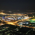 Wolfsburg Nachtluftbild