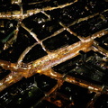 Bertha-von-Suttner-Platz 53111 Bonn, Deutschland  bei Nacht Luftbild