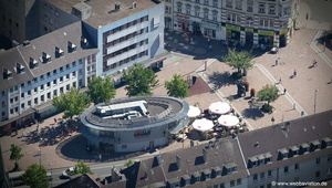 Pferdemarkt  und Cafe Extrablatt Bottrop Luftbild