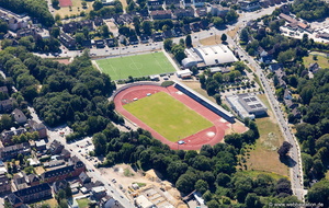 Jahnstadion Bottrop  Luftbild