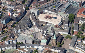 Modernisierung Einkaufszentrum Hansa Center Bottrop  Luftbild