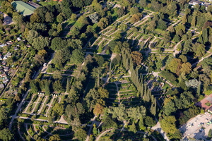 Friedhof Dinslaken Luftbild