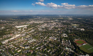 Dinslaken Hagenviertel  Luftbild