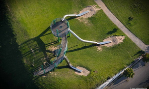 Spielanlage Skywalk im Bergpark Dinslaken-Lohberg Luftbild