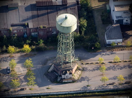  Wasserturm auf dem früheren Zechengelände in Dinslaken-Lohberg Luftbild