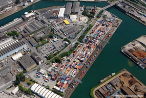 Container Terminal Dortmund Luftbild   