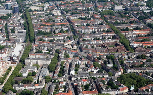 Ruhrallee Dortmund  Dortmund Luftbild   