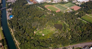 Fredenbaumpark Dortmund  Luftbild