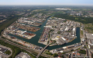 Hafen Dortmund Luftbild   