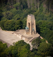 Kaiser-Wilhelm-Denkmal  Luftbild