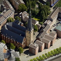 Basilika Sankt Lambertus Düsseldorf  Luftbild