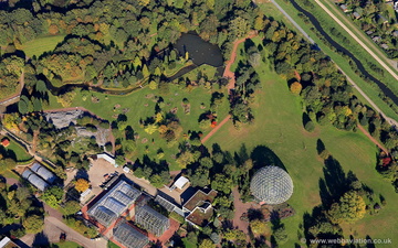 Botanischer Garten Düsseldorf Luftbild