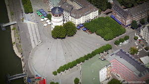 Burgplatz  Düsseldorf   Luftbild