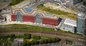 Capricorn Haus Medienhafen Düsseldorf  Luftbild