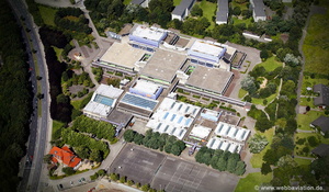 Dieter-Forte-Gesamtschule Düsseldorf  Luftbild