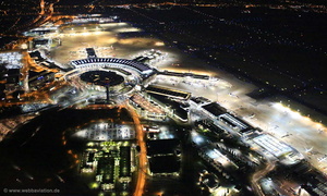 Flughafen Düsseldorf Airport Luftbild
