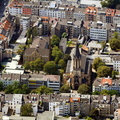 Friedenskirche Düsseldorf Bilk Luftbild