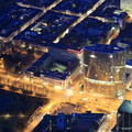 Graf-Adolf-Platz Düsseldorf  bei Nacht  Luftbild 