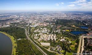 Heinrich-Heine-Universität Düsseldorf  Luftbild