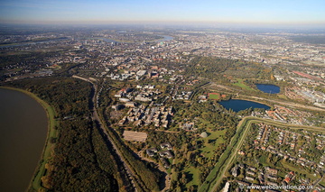 Heinrich Heine Universität Düsseldorf  Luftbild