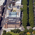 Königsallee und Bahnstraße Düsseldorf Luftbild
