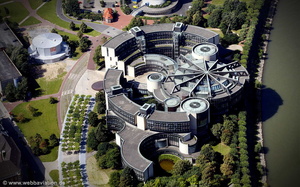 Landtag NRW - Nordrhein-Westfalen Düsseldorf  Luftbild